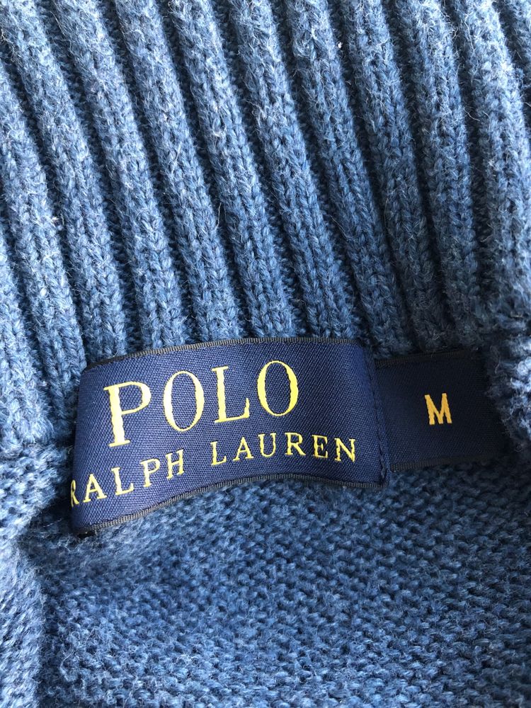 Ralph Lauren oryginalny rozm M idelany ciepły sweterek męski