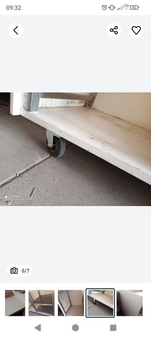 Blat roboczy na kółkach wózek na kółkach do warsztatu