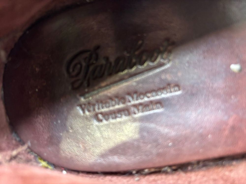 Mokasyny eskie skorzane Paraboots rozmiar 43