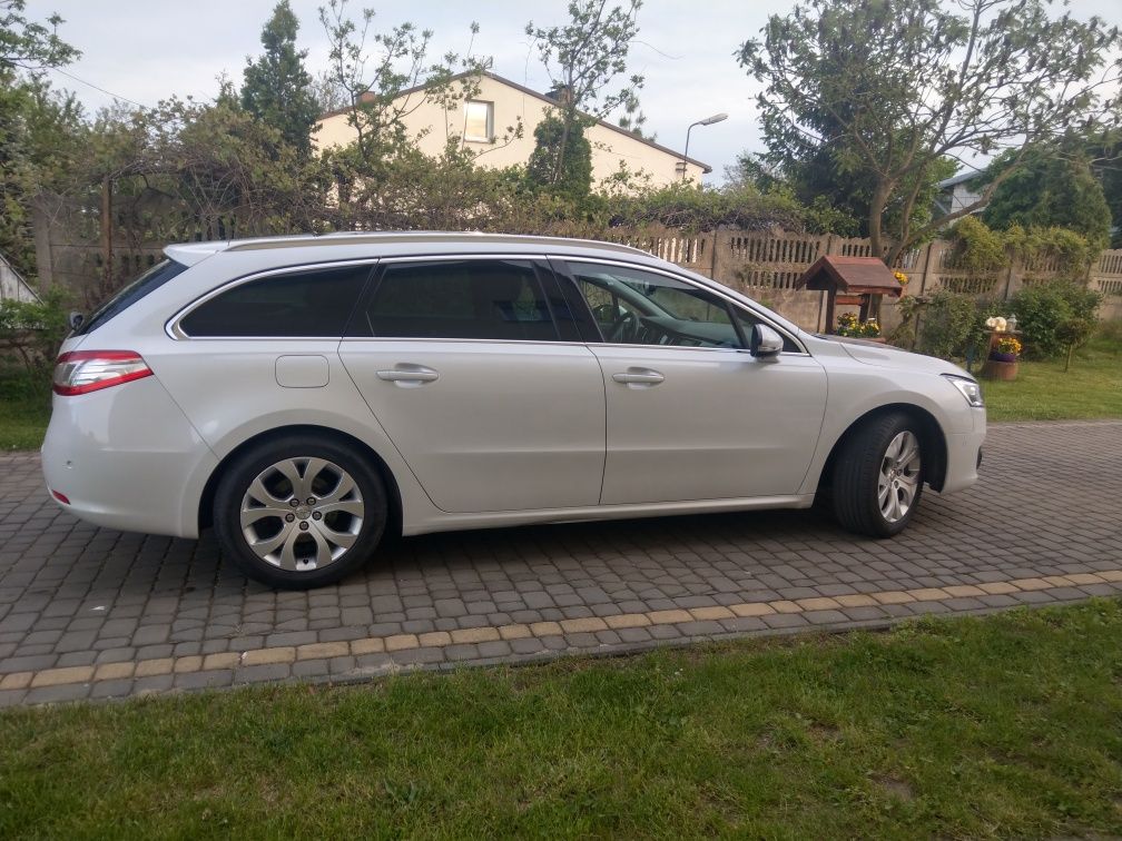 Peugeot 508 2.0 bluehdi Allure HUD kamera BIAŁA PERŁA