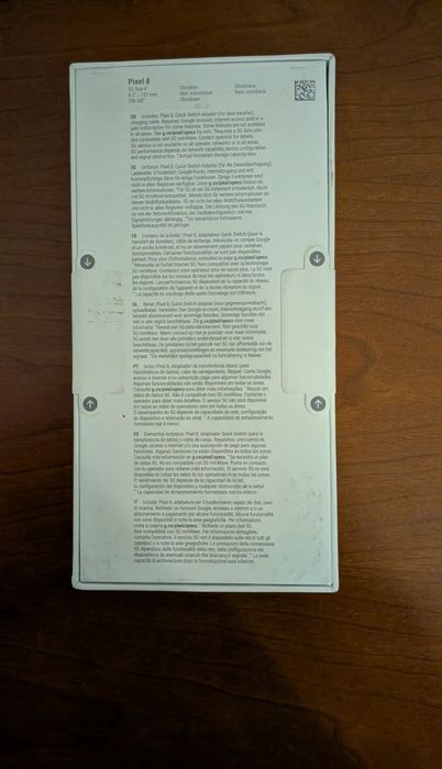 Google Pixel 8 256GB - caixa selada