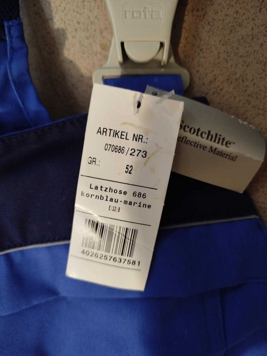 Nowe ogrodniczki robocze