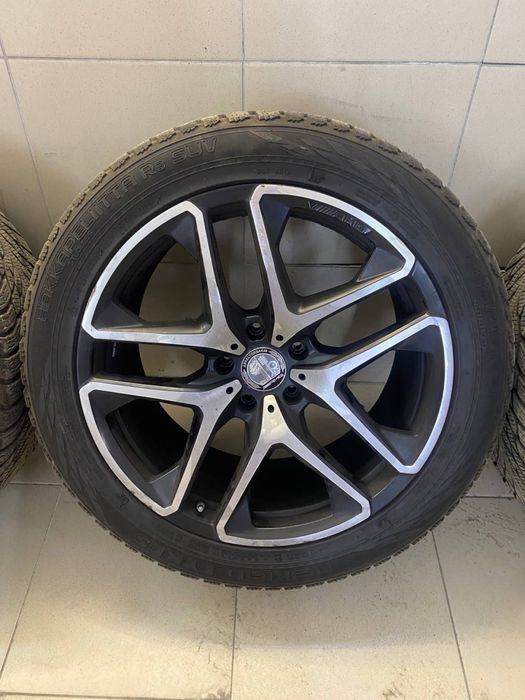 Диски R21 5х130 AMG G63, G500, G class с зимней резиной Nokian