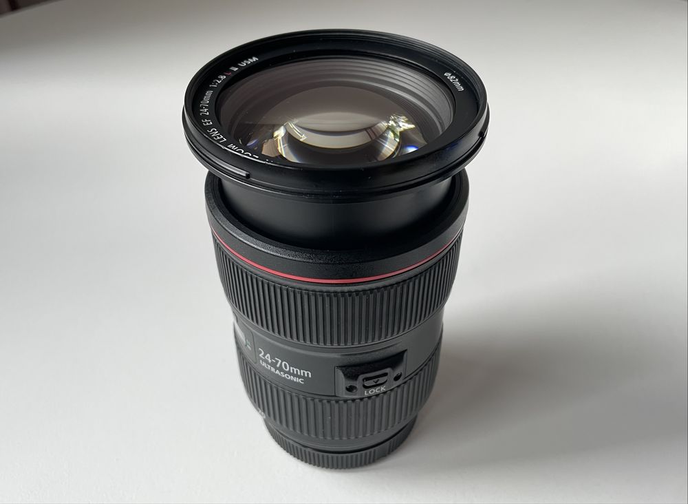 Obiektyw Canon EF 24-70 f/2.8 L II USM stan bdb