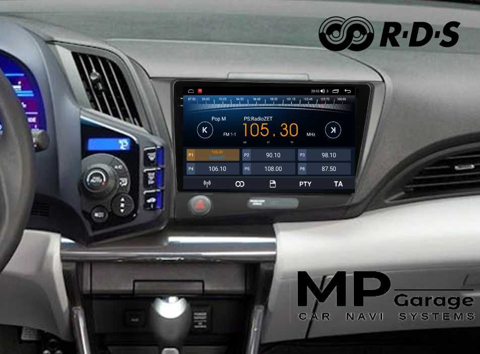 Honda CR-Z Nawigacja Radio Android 4G LTE Qled CarPlay/AA LTE Montaż