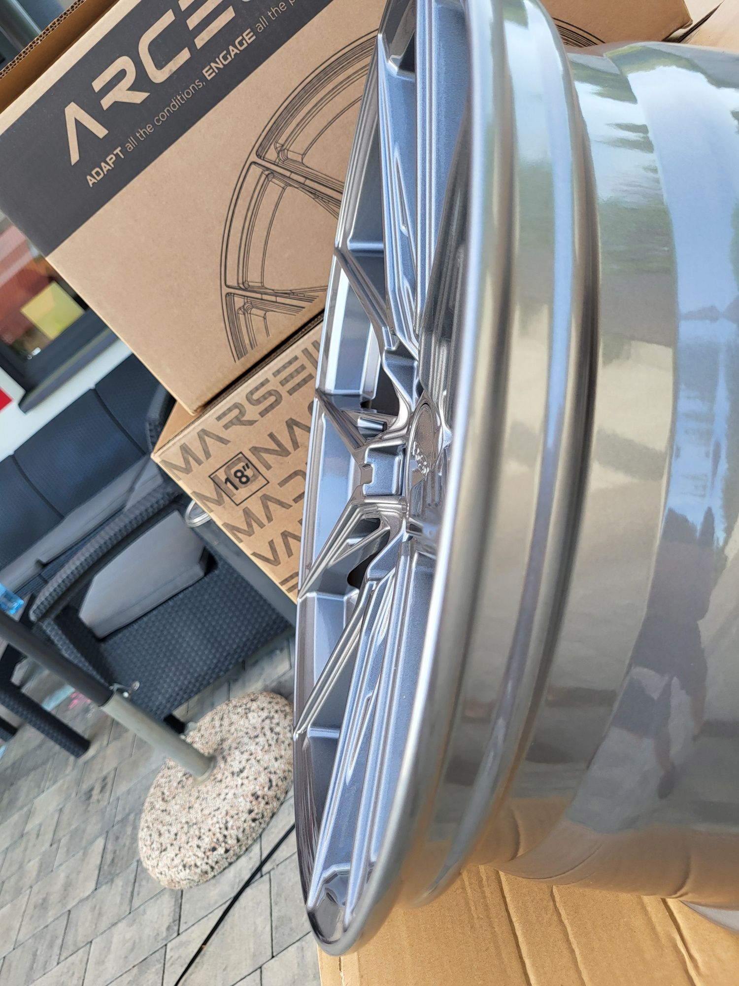 Alufelgi ARCEO 18" 5x112 ET35  Audi A4 B9 B8 A6 C8 C7 C6 Q5 Q3 FV23% !
