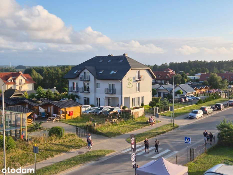 Pensjonat w centrum Jarosławca na dużej działce - 250 m od plaży Dubaj