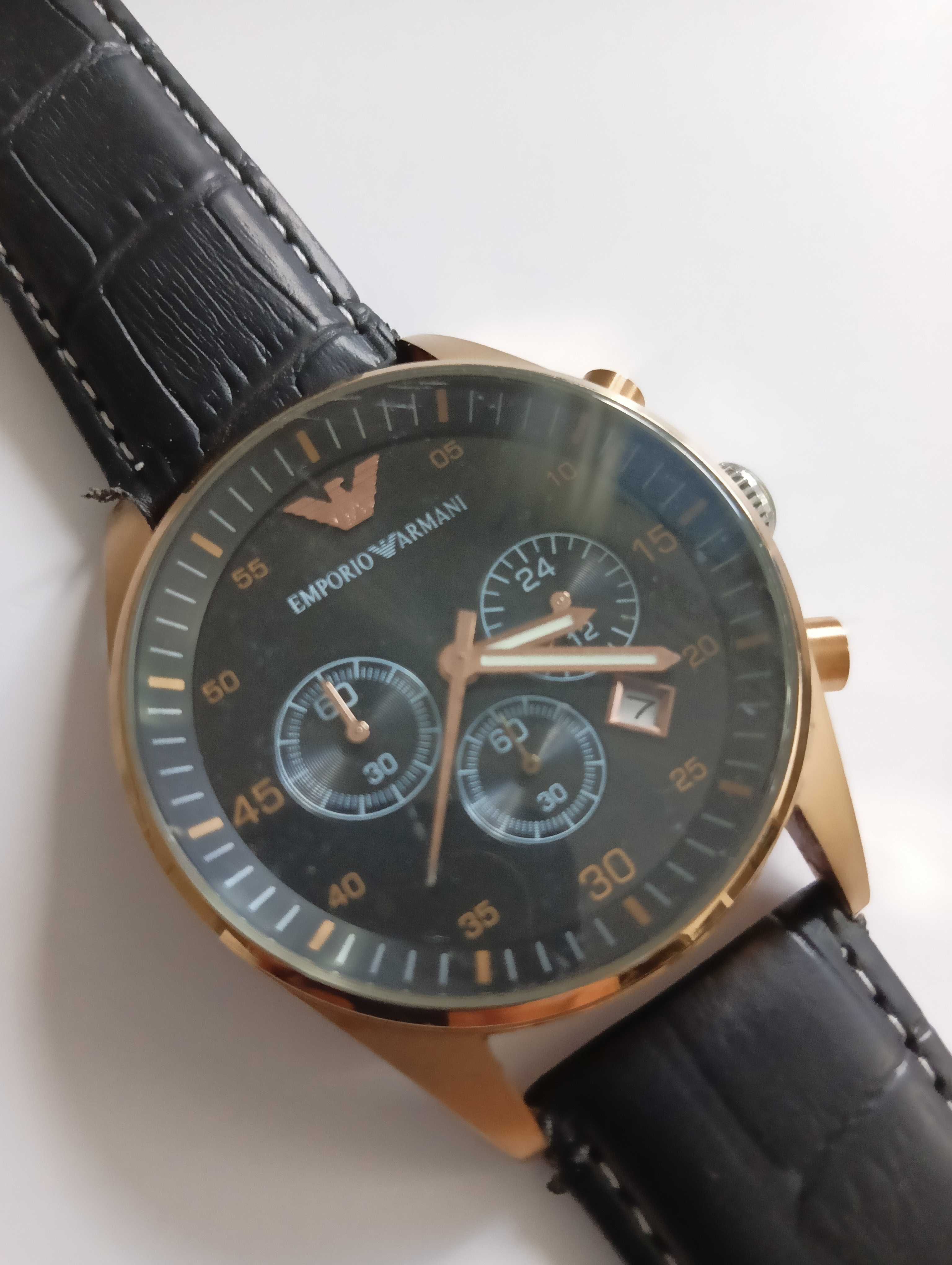 Emporio Armani AR-5905 chronograph gold