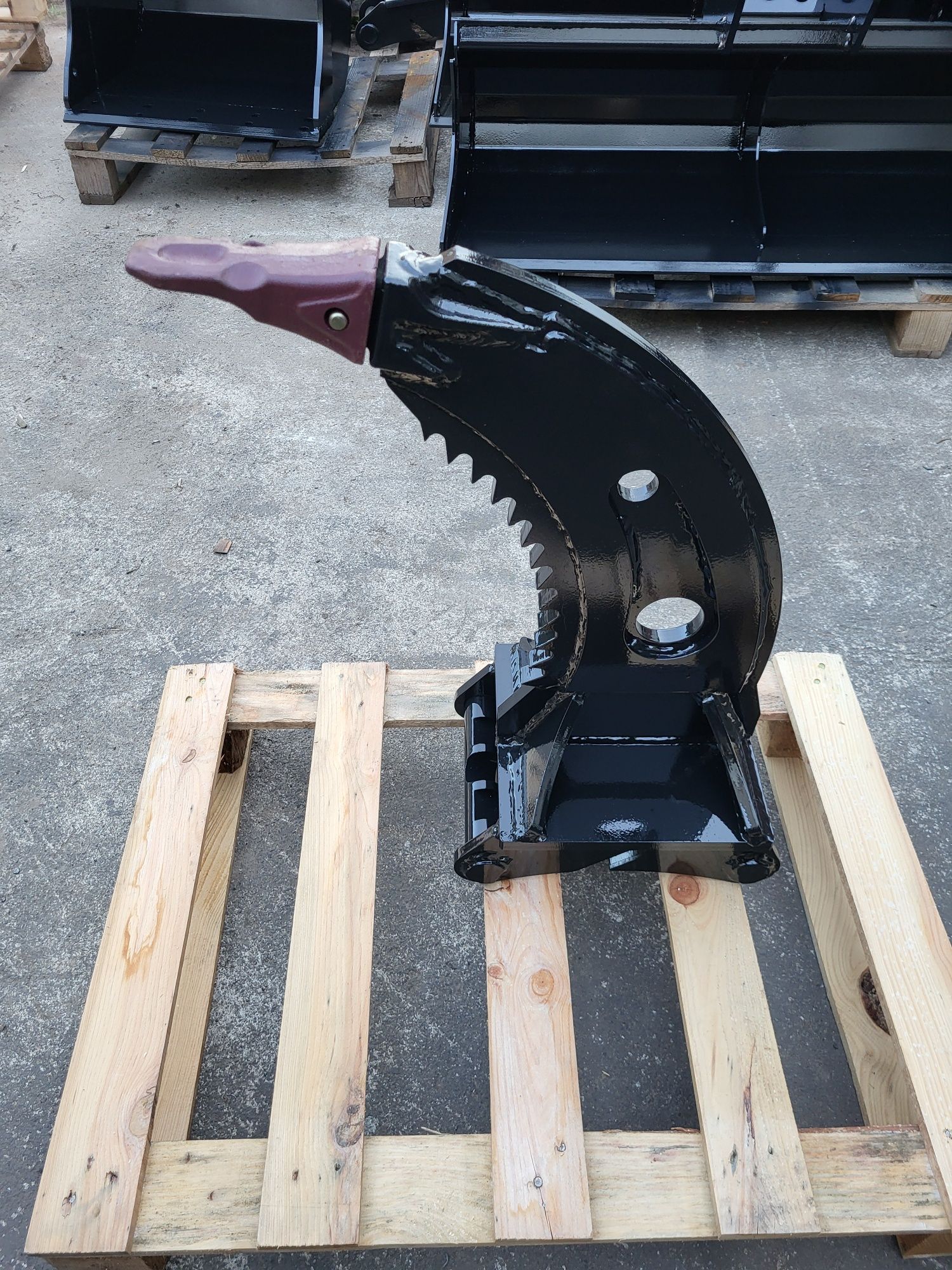 Zrywak jednozębny korzeni ripper simlock pod szybkozłącze ms03