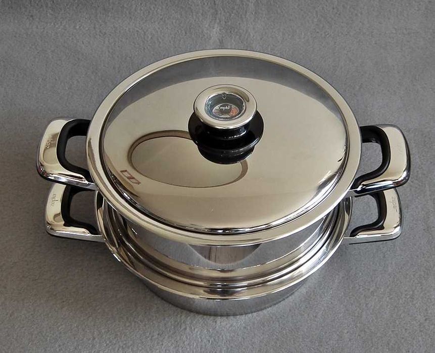 Garnek do gotowania na parze ZEPTER 24 cm o pojemności 2,5l