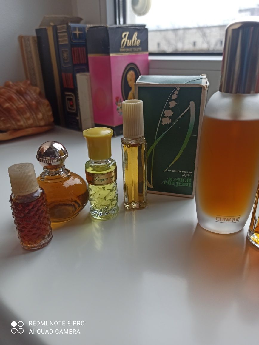 Винтажная парфюмерия период ссср