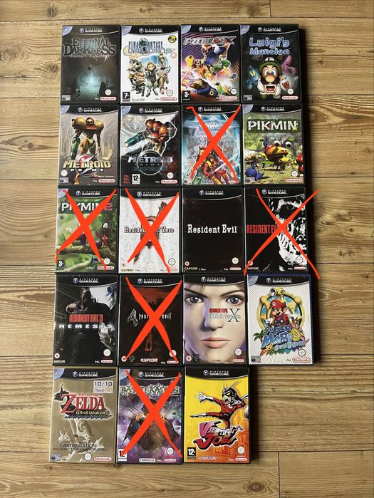 Jogos Nintendo Gamecube Completos PAL
