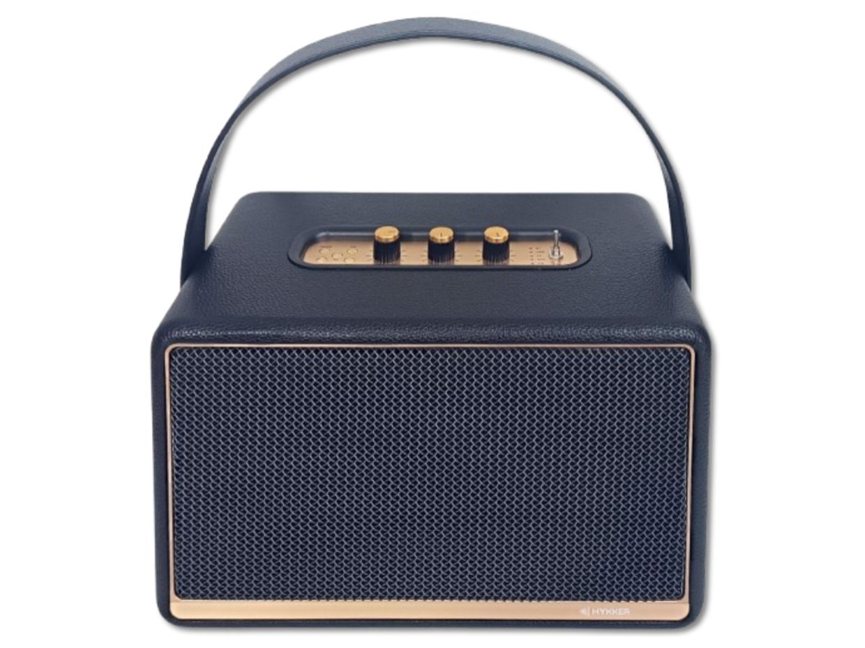 Przenośny głośnik RETRO 30W +10W - Radio FM, BT