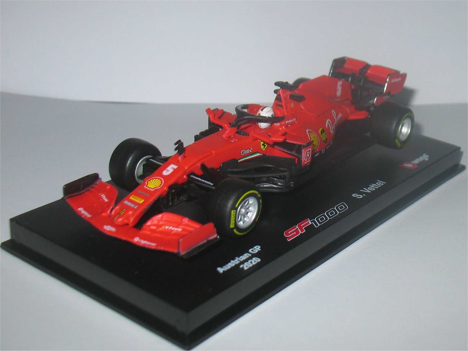 Bburago - Ferrari SF1000 - GP Áustria 2020 - Sebastian Vettel