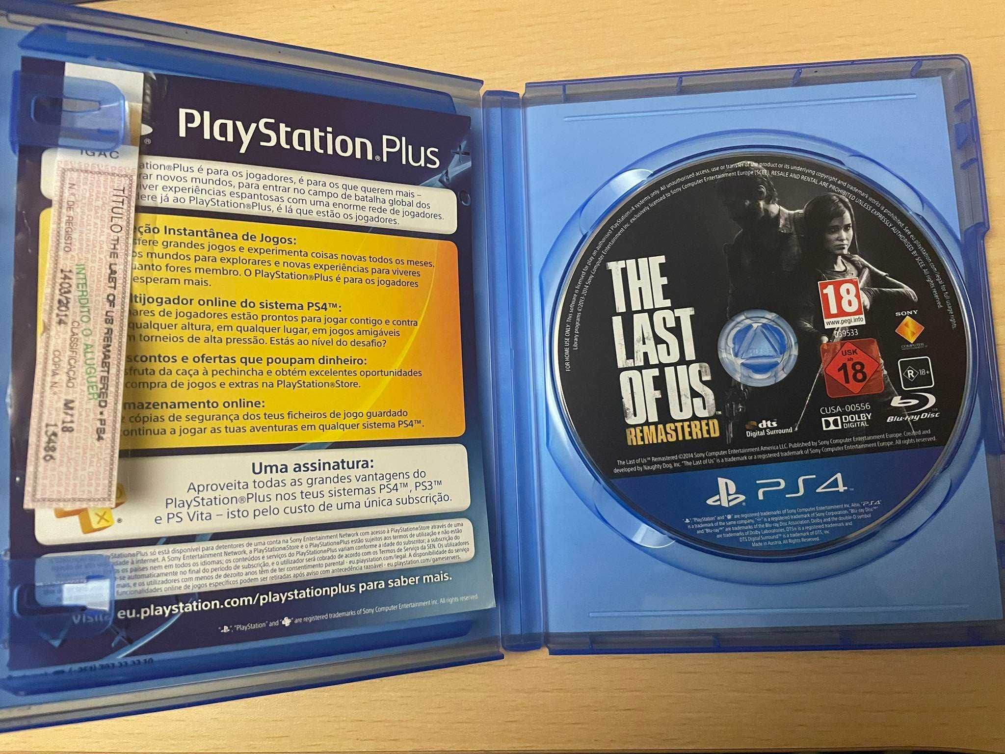 Last of Us: Remastered Jogo Ps4