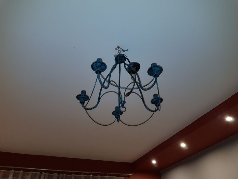 Lampa syfitowa metalowa