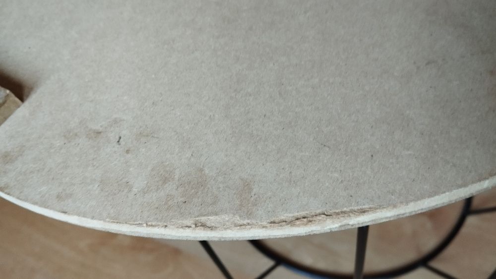 Stolik kawowy ,druciany