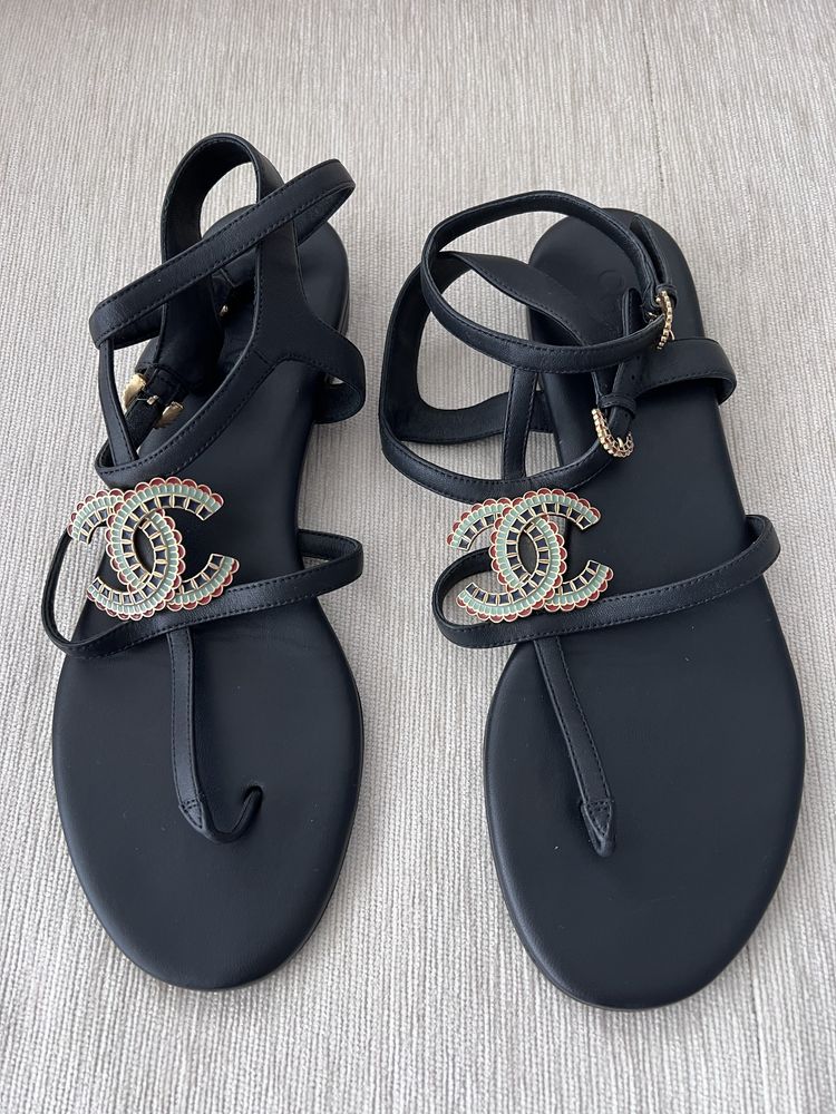 Босоножки CHANEL Sandals Размер 41 Оригинал Made in Italy