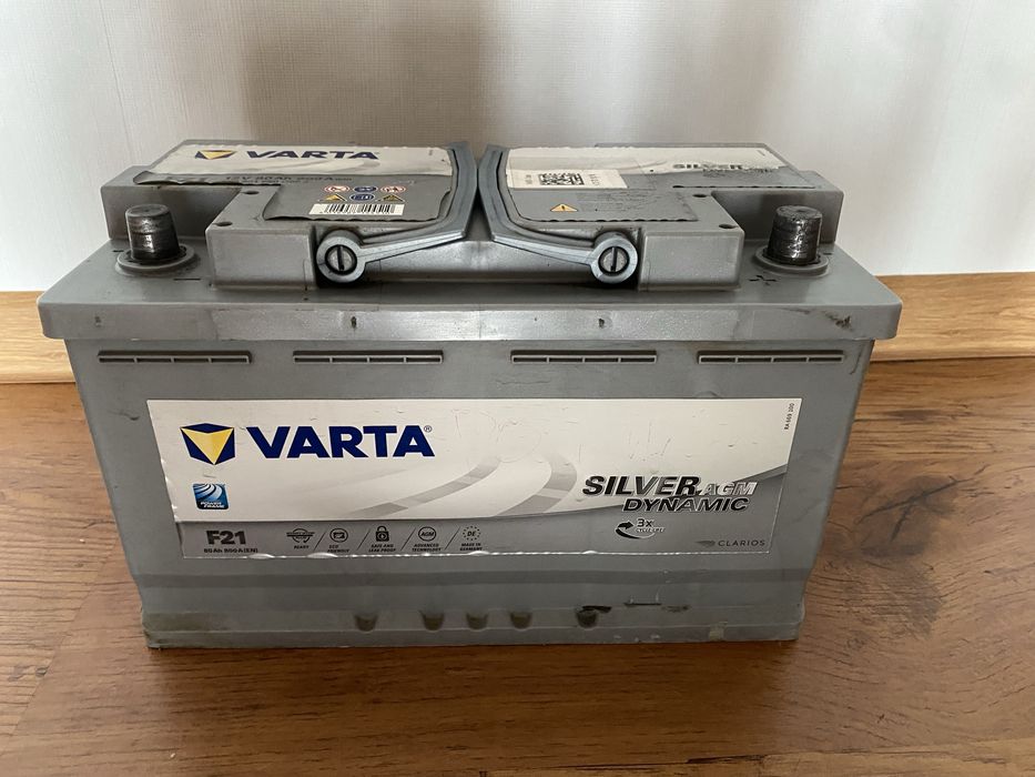 Акумулятор VARTA Silver Dynamic AGM A6/F21 6CT-80Ah АзЕ (580901080)