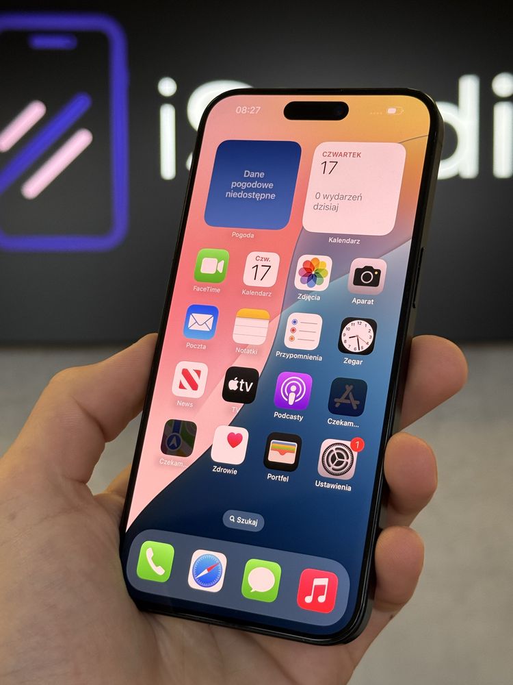 RATY 0% iPhone 15 Pro Max 256GB BATERIA 98% GWARNCJA 12 miesięcy!!!