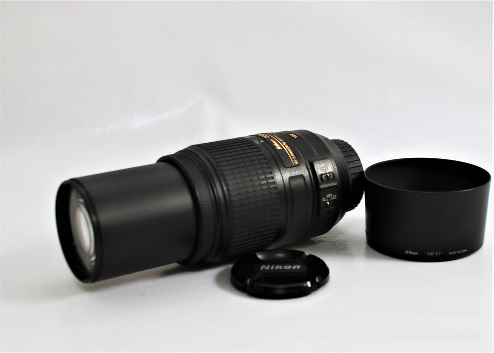 Lente Nikon AF-S 55-300mm DX ED G VR a funcionar na perfeição