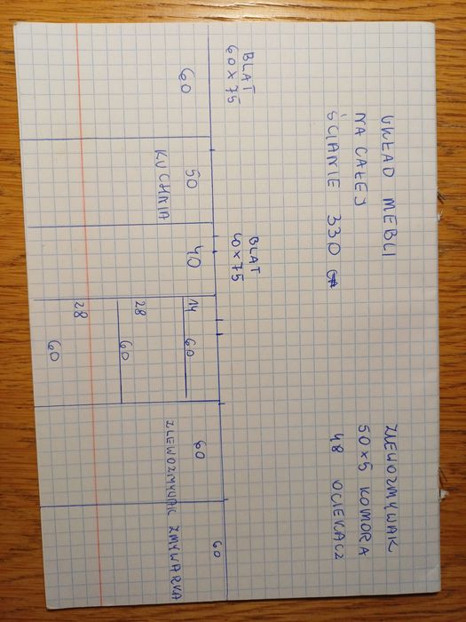 Kuchnia kompletna duży zestaw