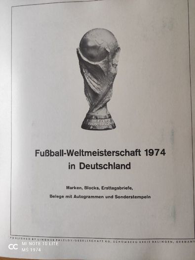 ALBUM - Mistrzostwa Świata w Piłce Nożnej 1974
