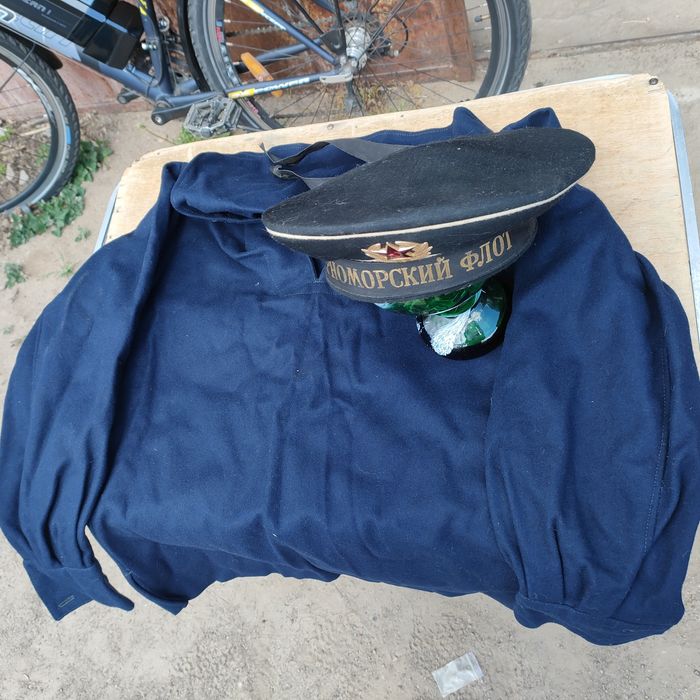 Бескозырка и фланка. СССР.