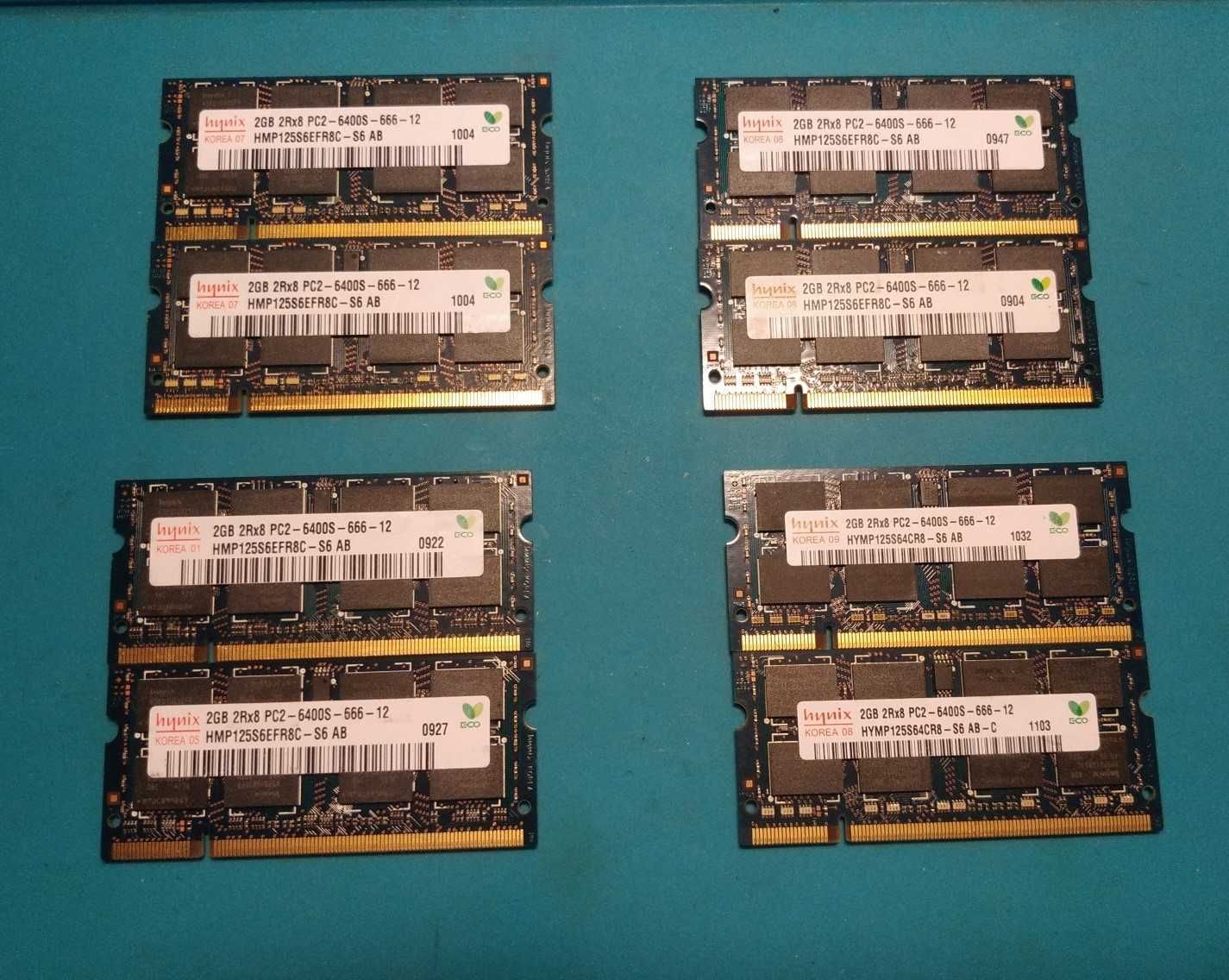 Память для ноутбука 2Gb DDR2 (4Gb)