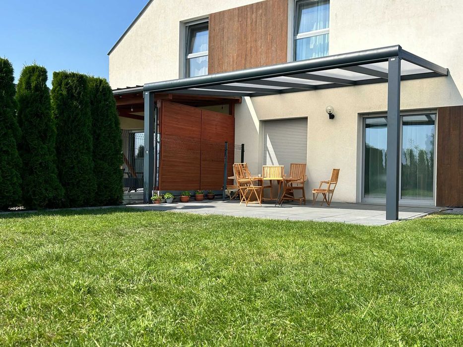 Aluminiowe zadaszenie tarasu ogród zimowy Carport Wiata każdy wymiar