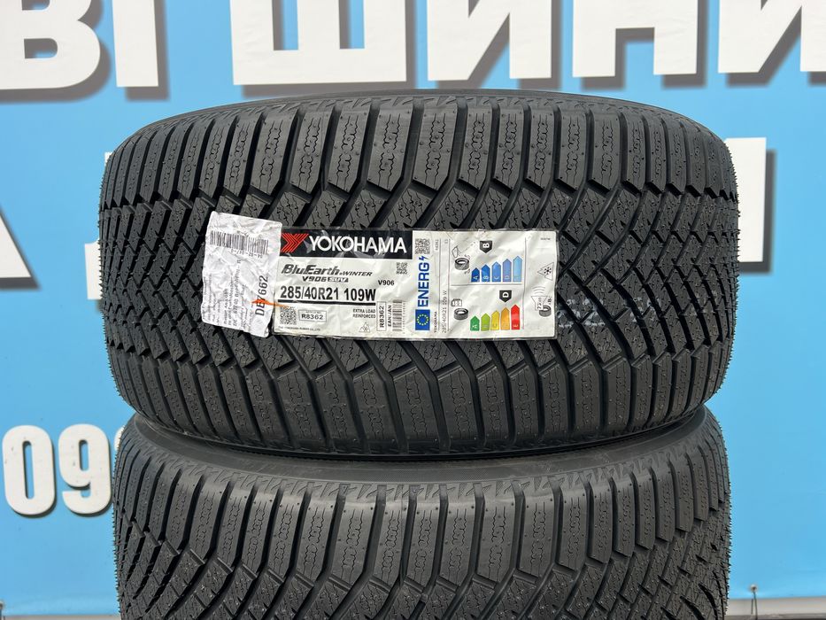 285/40r21 Yokohama BluEarth winter v906 suv шини зимові нові комплект