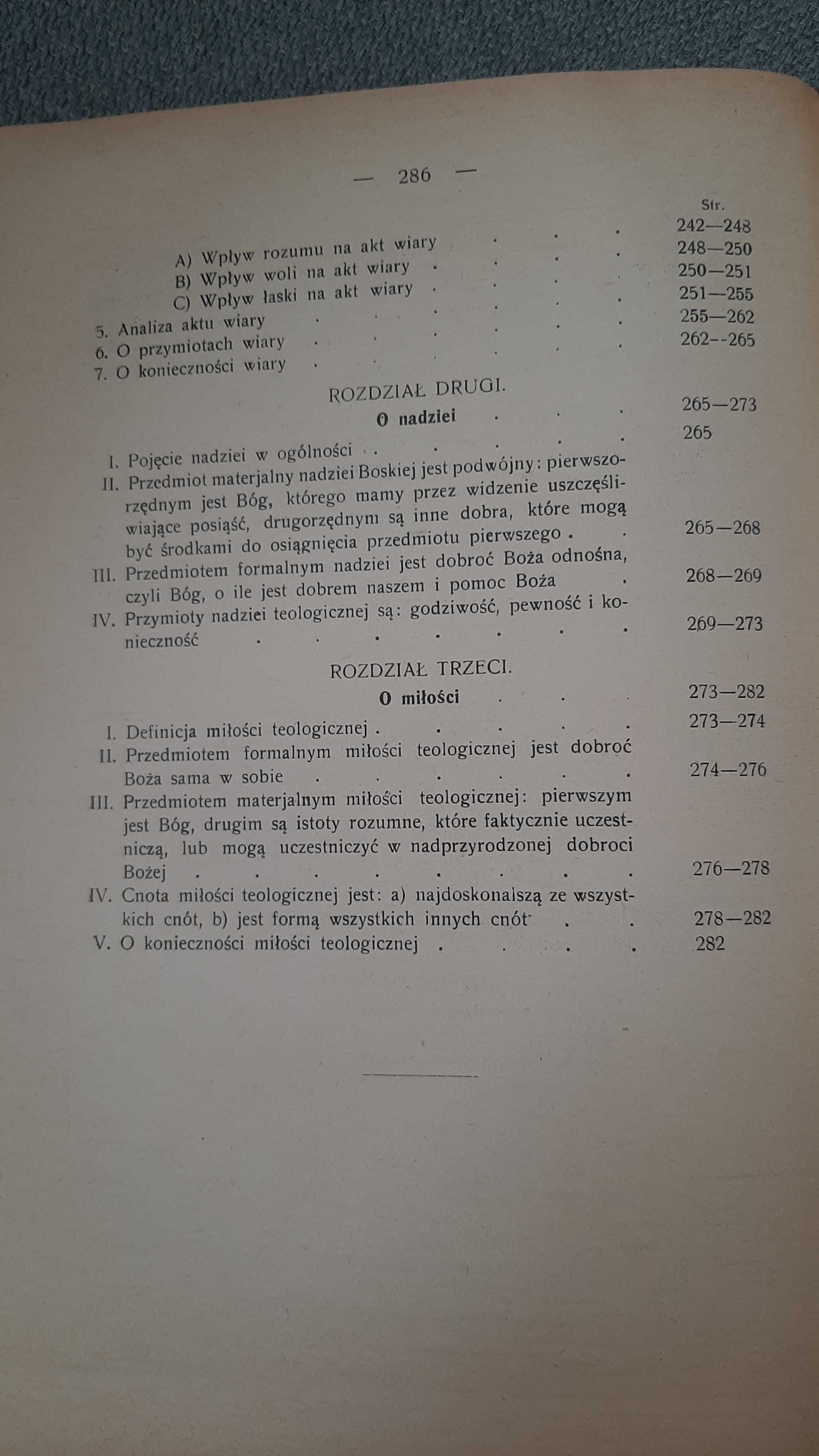Ks. Sieniatycki Zarys dogmatyki katolickiej twarda oprawa introligator
