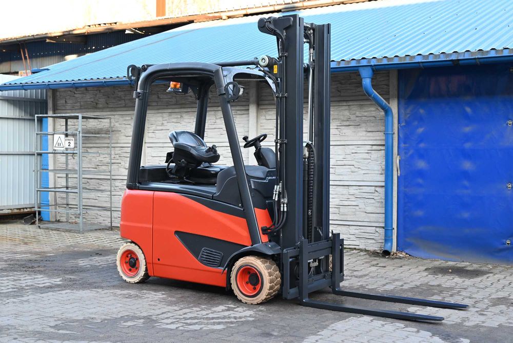 Wózek widłowy Linde E18 PH-02 Triplex 547cm 2170mth Przesuw FHP 445