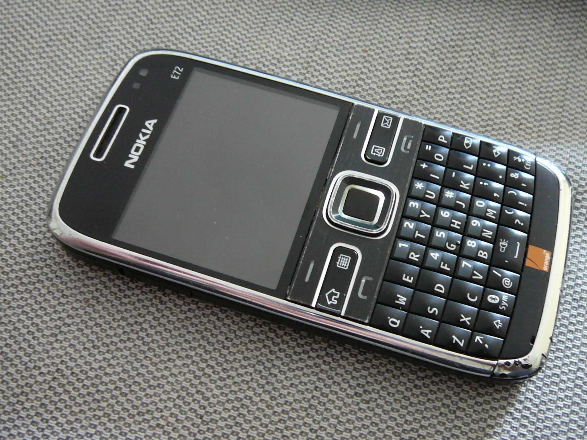 Nokia E72 Orange Nju Mobile.