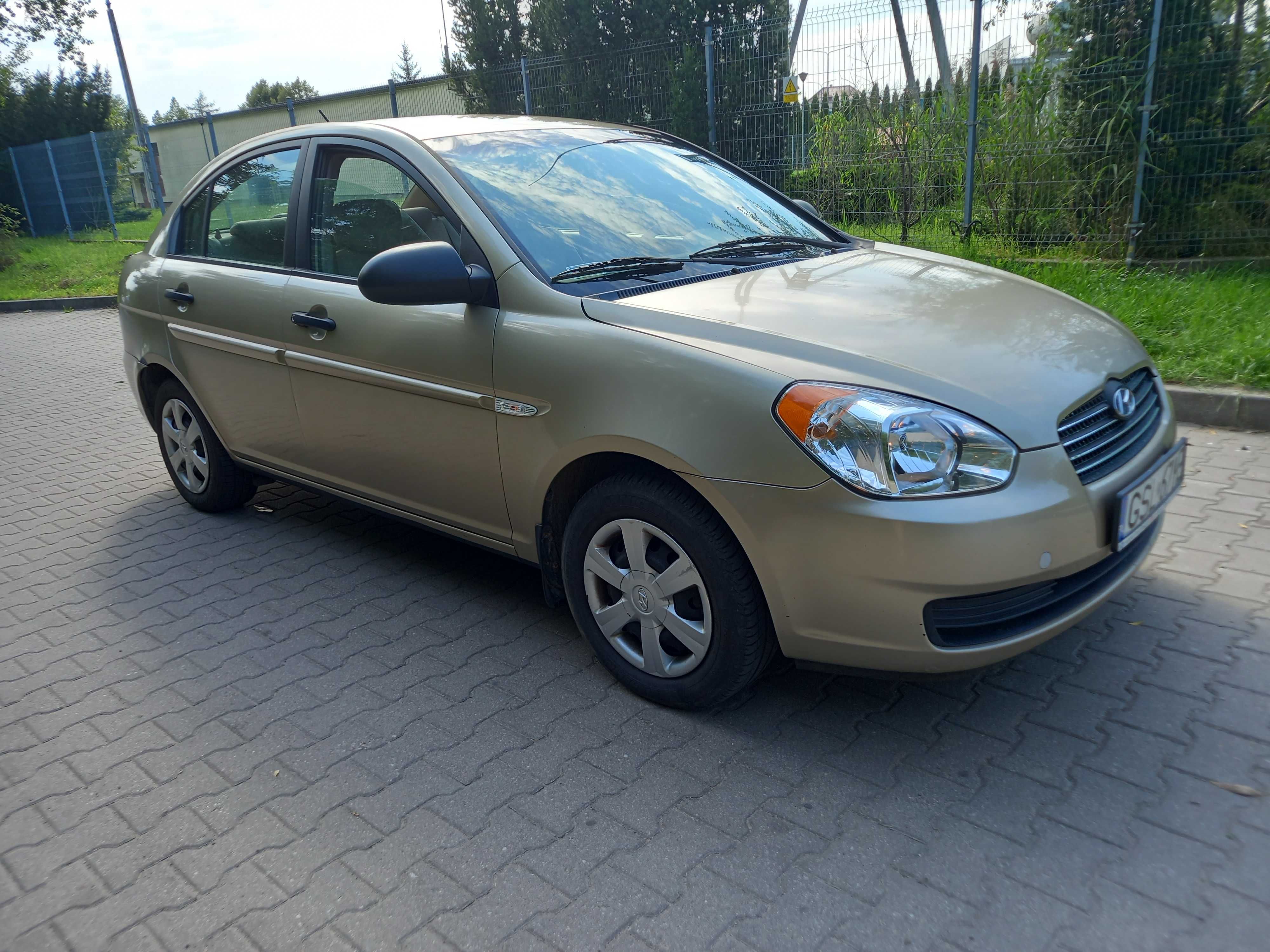 Hyundai Accent 06r. 1.4 Benzyna, Ekonomiczny