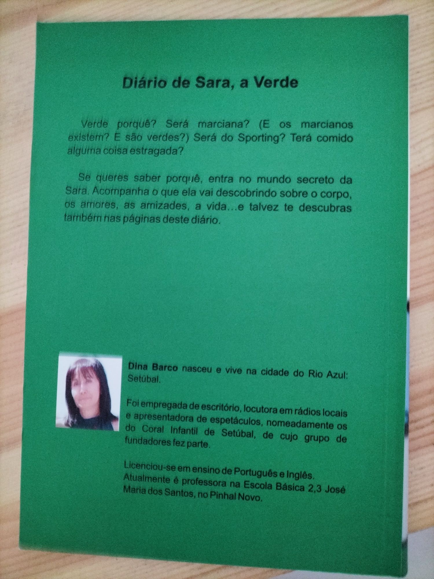 Livro - Diário de Sara, a verde