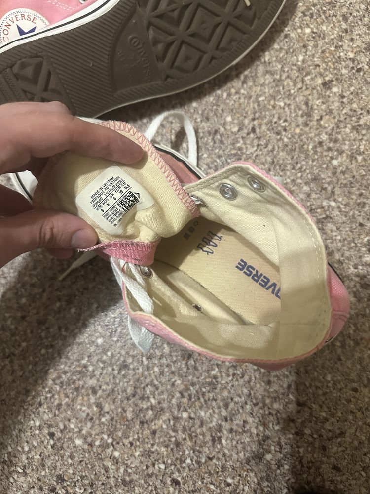 Кеды Converse Chuck 70 Hi Peach