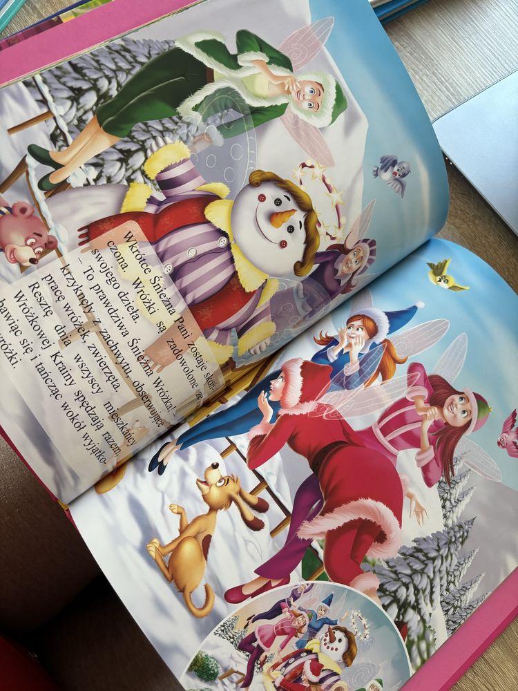 2 książki - o wróżkach i księżniczkach oraz o Słowiku