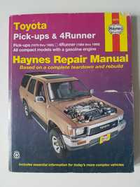 Haynes Toyota Pick-ups & 4Runner 1979 do 1995