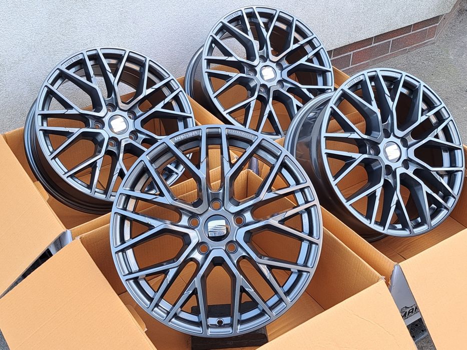 Alufelgi NOWE SEAT 17" 5x100 Arona Ibiza Leon Toledo Cordoba CA20 HG