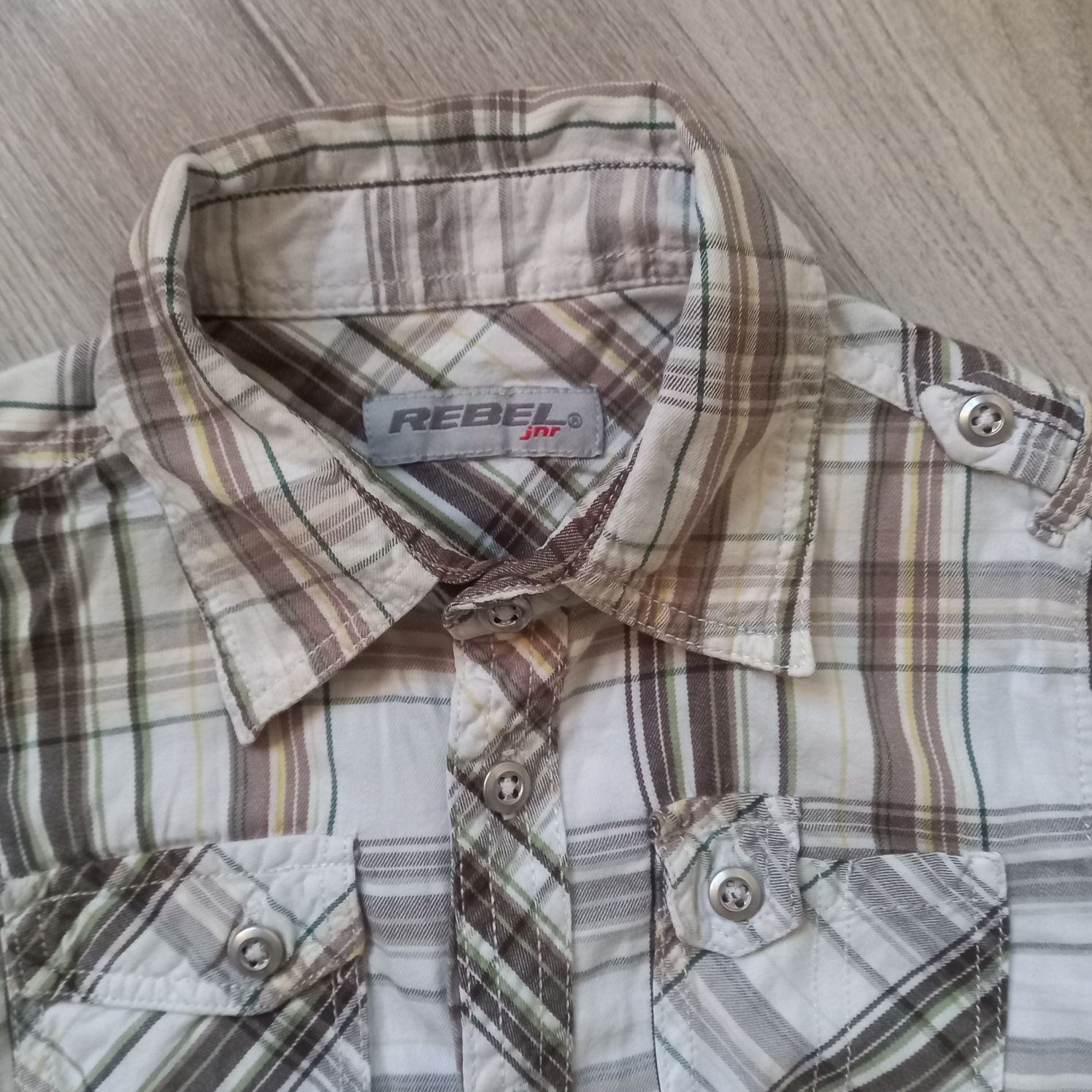 Koszula Rebel jnr roz 5-6 lat 100 % Cotton