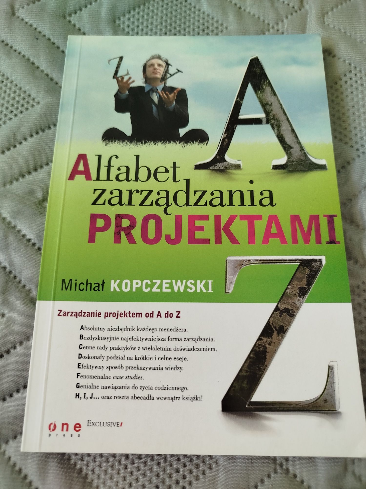 Książka Alfabet zarządzania projektami Michał Kopaczewski 2009