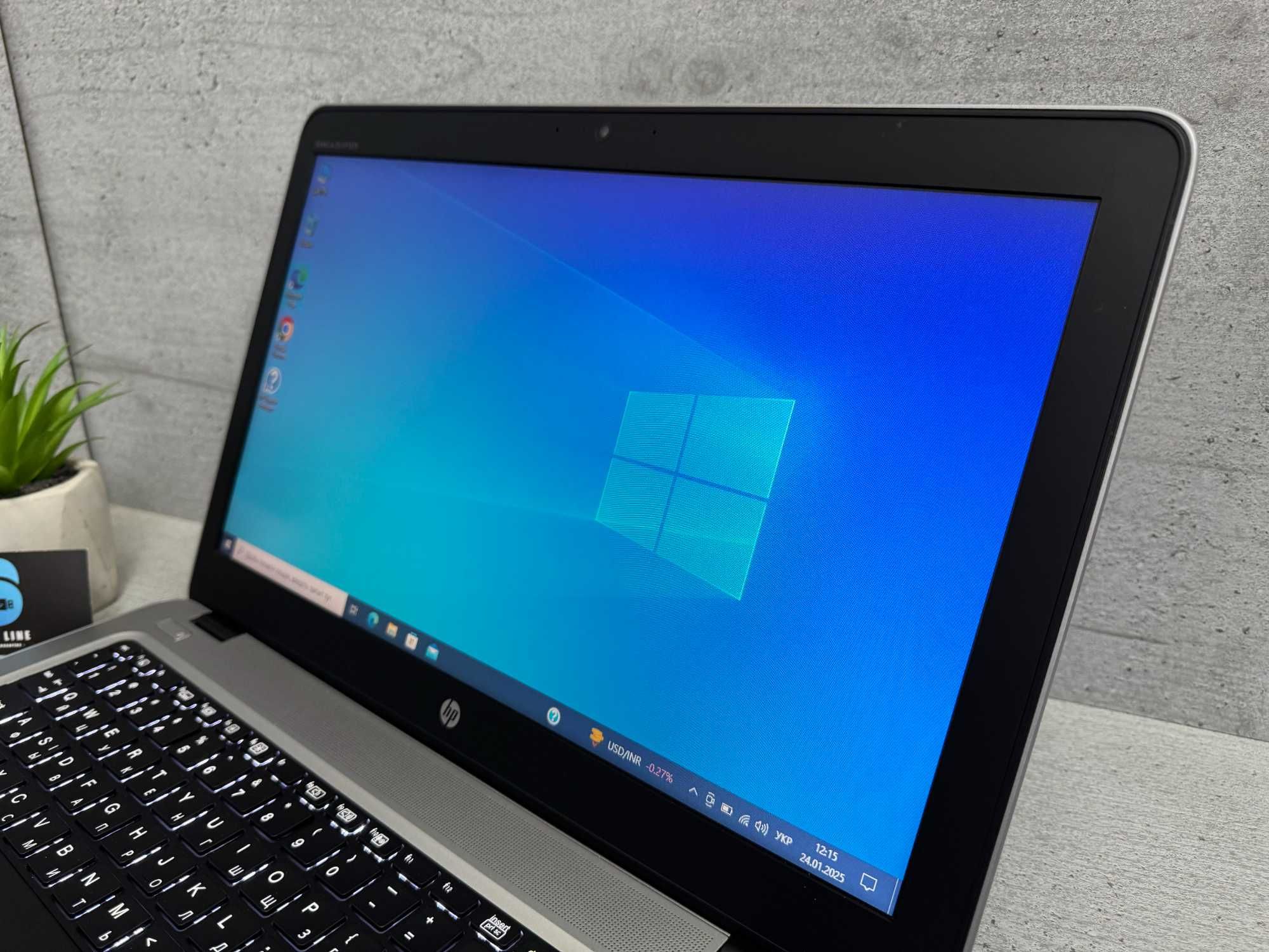 Мультимедійний ноутбук Hp Хп 850 G3 i5-6300u 8gb ddr4 15.6" 256gb ssd