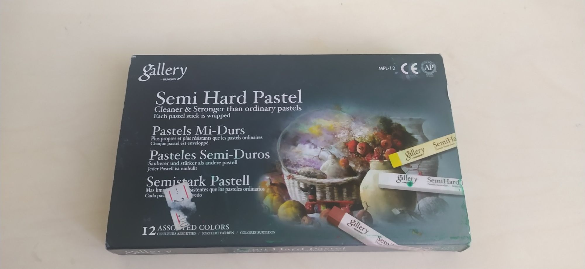 Semi hard pastel gallery 12 colors