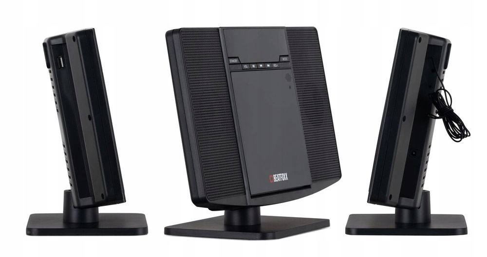Wieża Beatfoxx MCD-60 z Bluetooth, USB, radio FM/AM