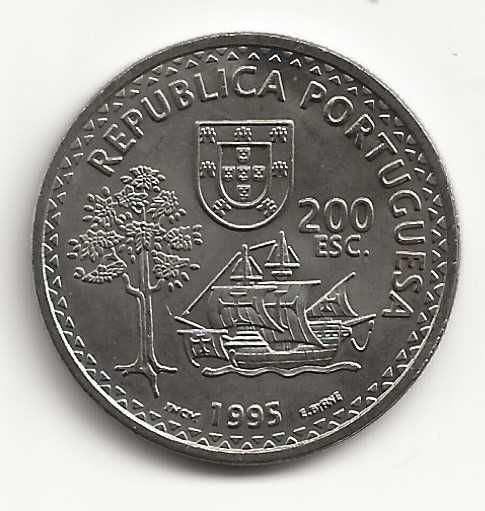 200$00 de 1995 da VI Série dos Descobrimentos – Ilhas de Solor e Timor