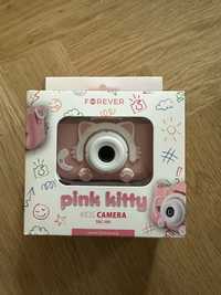 Kids camera pink kitty aparat dla dziecka