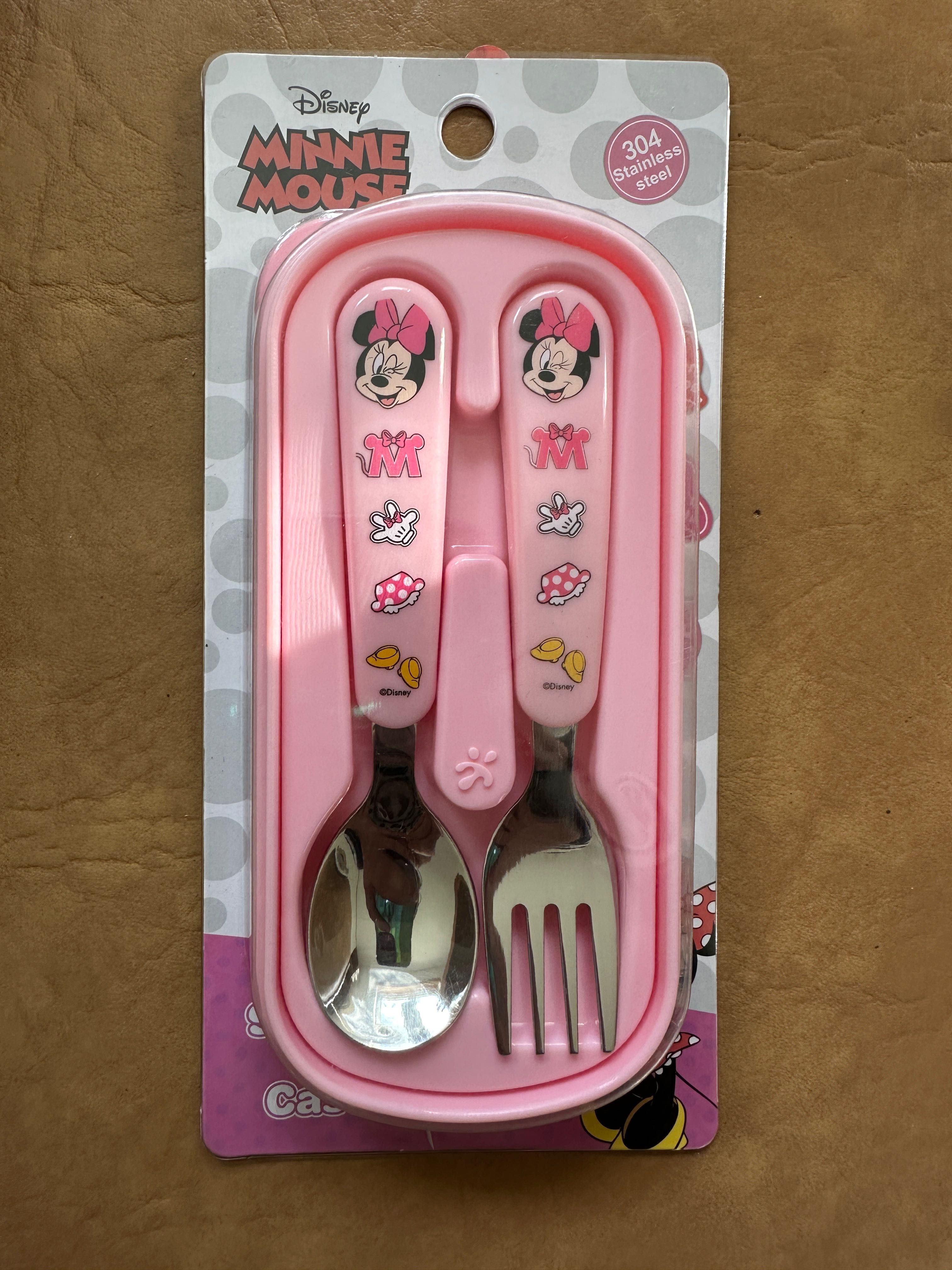 Caixa com Talheres da Minnie