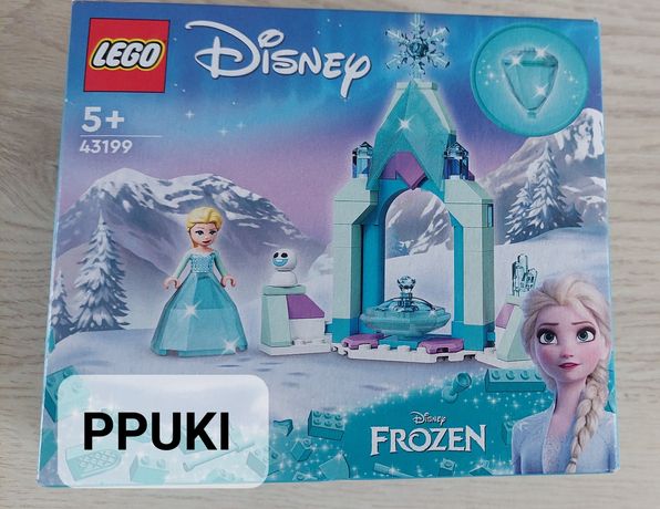 Lego 43199 Frozen Disney Dziedziniec zamku Elzy Nowe