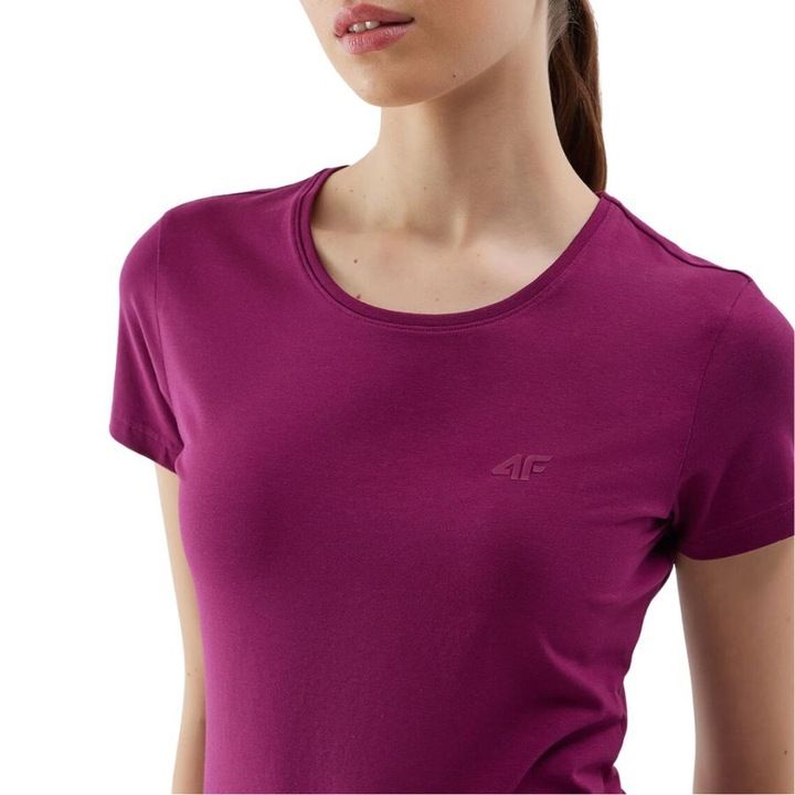 Koszulka Damska 4f T-shirt Podkoszulek Sportowa Na Co Dzień